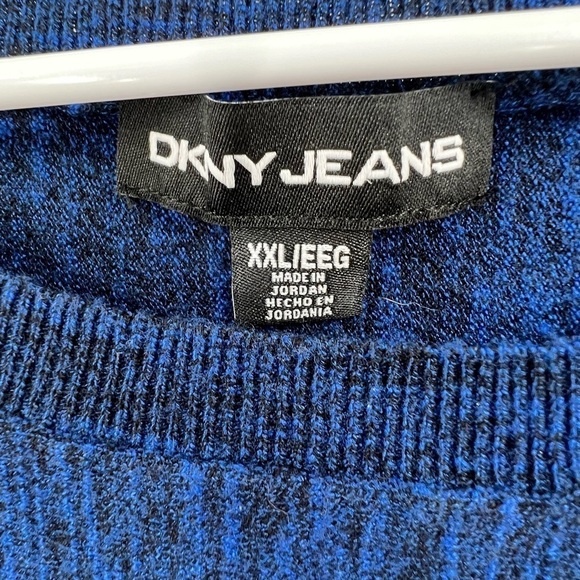 DKNY Jeans blue sweater size XXL - Picture 3 of 8